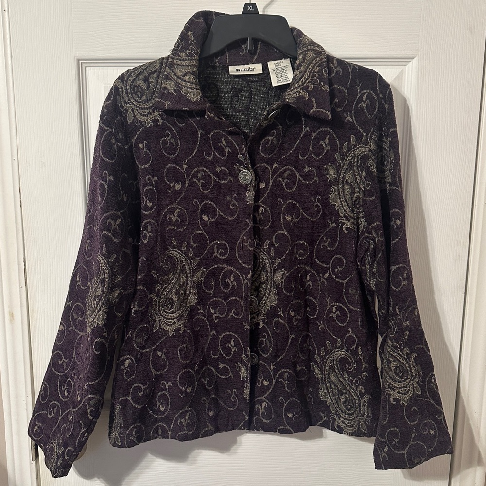 Units Gorgeous Dark Purple Jacket Small